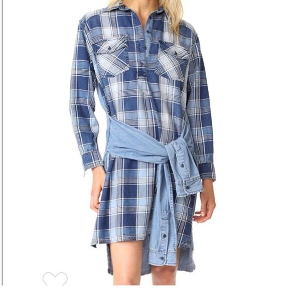 Current/Elliott Dresses & Skirts - Current/Elliott The Twist Hi-Lo Dress Size 0